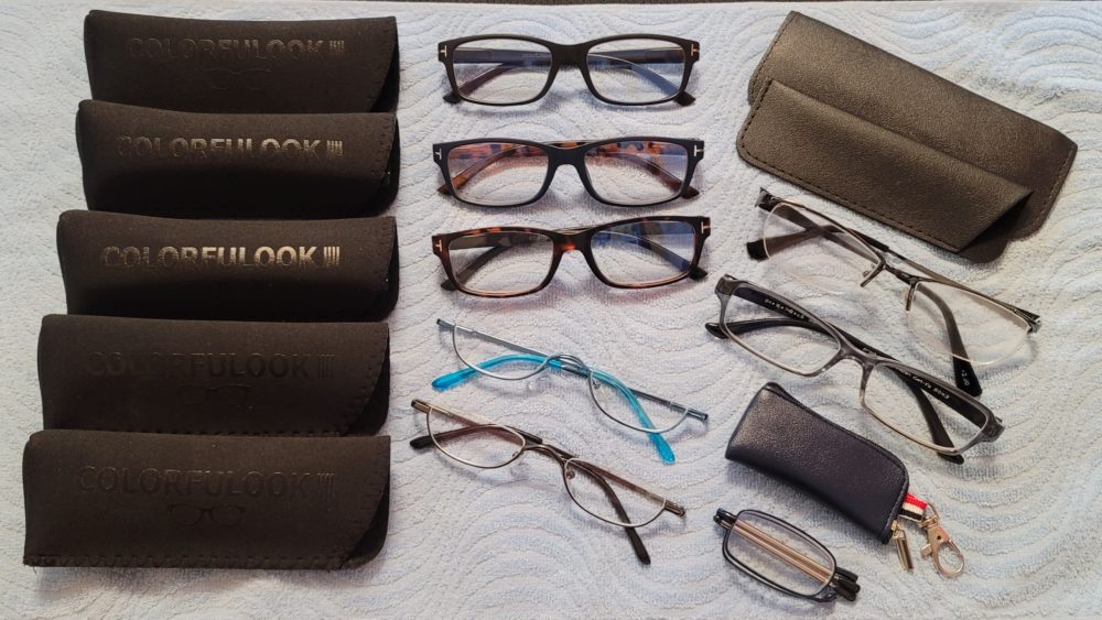 老眼鏡（シニアグラス）と眼精疲労